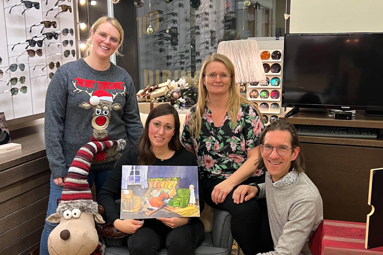 Weihnachtslesung bei OPTIMUM